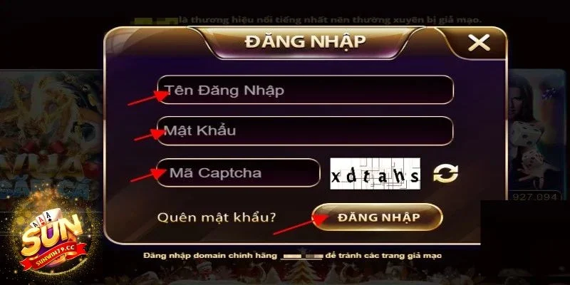 đăng nhập Sunwin Cách đăng nhập Sunwin trên mọi thiết bị đơn giản nhất