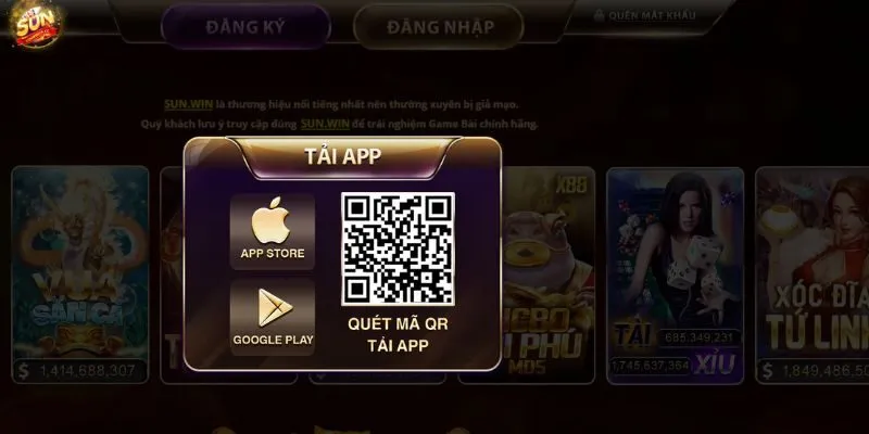 Tải Sunwin và cài đặt ứng dụng 